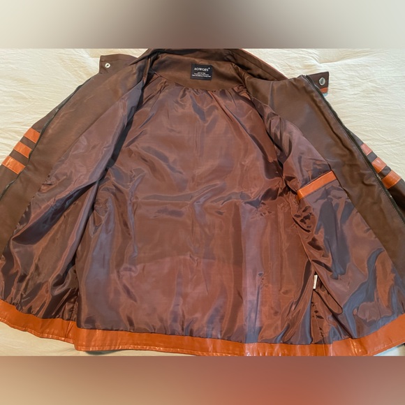 X-men Wolverine Costume Men’s medium faux leather jacket, claws and dog tags - Picture 4 of 4